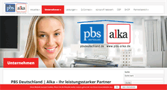 Desktop Screenshot of pbs-alka.de